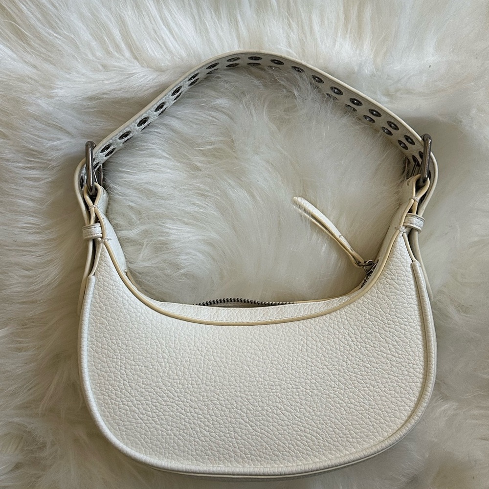 Urban Outfitters White Minimalist Shoulder Bag